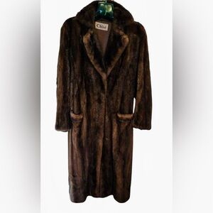 Chloe - Vintage Mink Fur Coat M/L